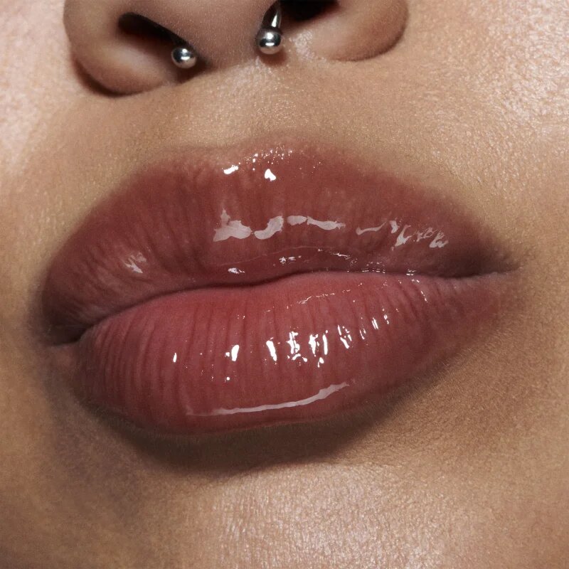 MAC Cosmetics Lipglass Air Mini хидратиращ блясък за устни цвят Aesthetic 2.6 мл.