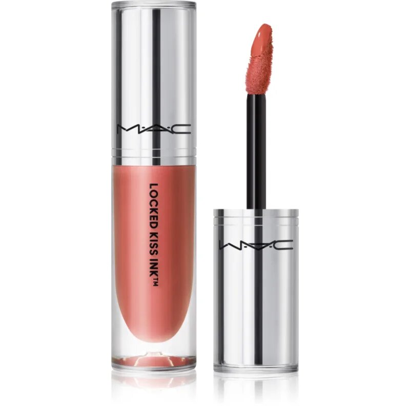MAC Cosmetics Locked Kiss Ink 24HR Lipcolour дълготрайно матово течно червило цвят Meticulous 4 мл.