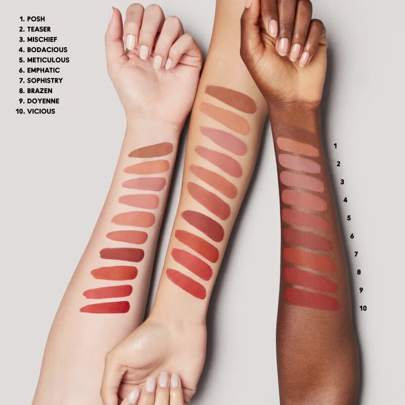 MAC Cosmetics Locked Kiss Ink 24HR Lipcolour дълготрайно матово течно червило цвят Meticulous 4 мл.