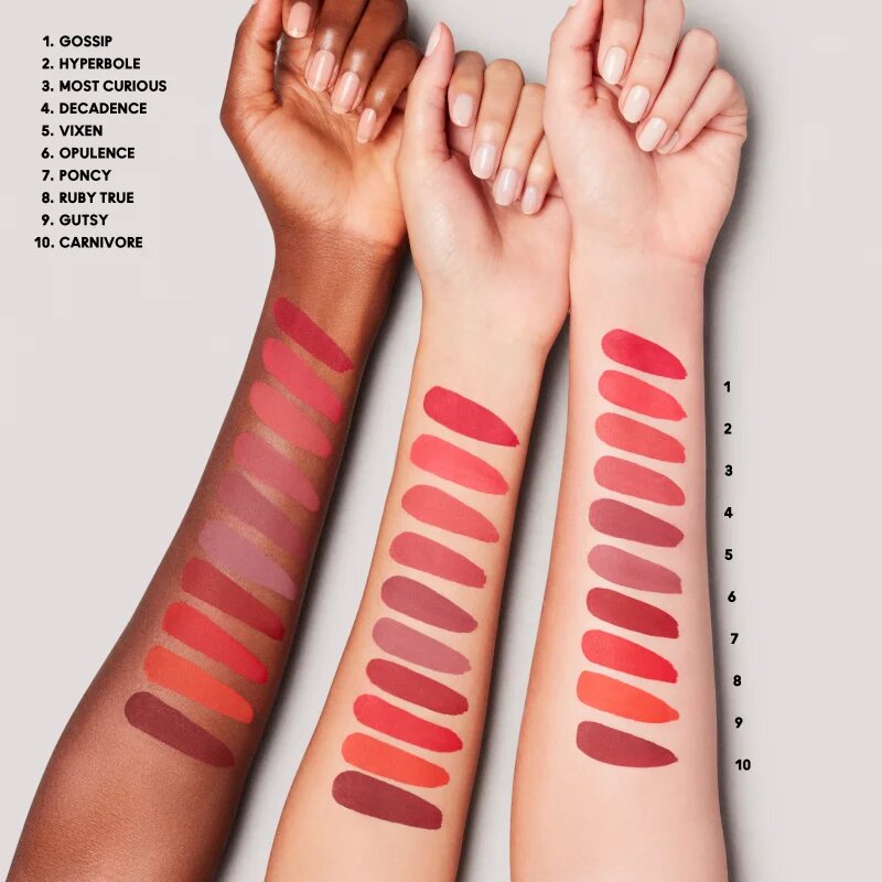 MAC Cosmetics Locked Kiss Ink 24HR Lipcolour дълготрайно матово течно червило цвят Most Curious 4 мл.