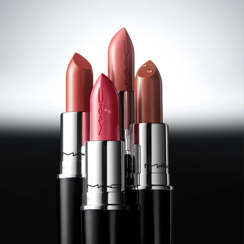 MAC Cosmetics Lustreglass Sheer-Shine Lipstick бляскаво червило цвят Spice it Up! 3 гр.