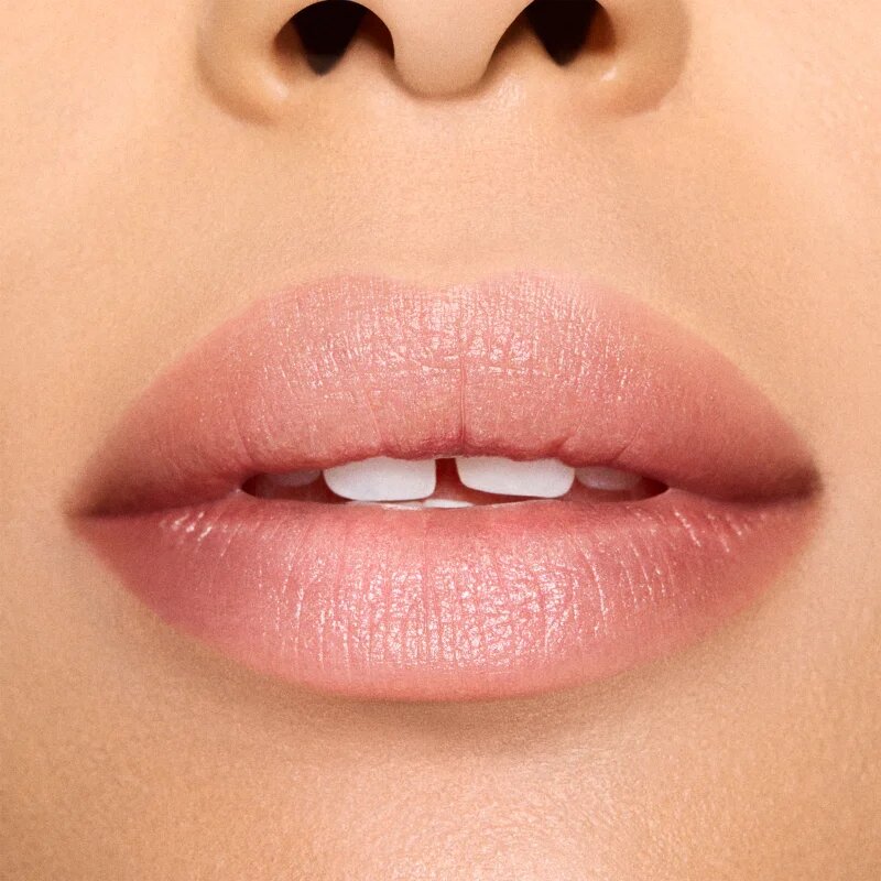 MAC Cosmetics Lustreglass Sheer-Shine Lipstick бляскаво червило цвят Sunny Vanilla 3.5 гр.