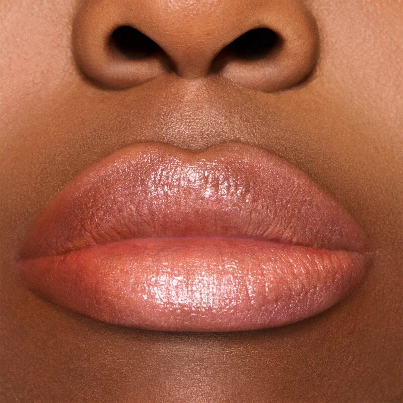 MAC Cosmetics Lustreglass Sheer-Shine Lipstick бляскаво червило цвят Sunny Vanilla 3.5 гр.