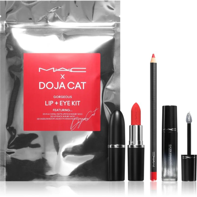 MAC Cosmetics MAC x Doja Cat Gorgeous Lip & Eye Kit грим комплект