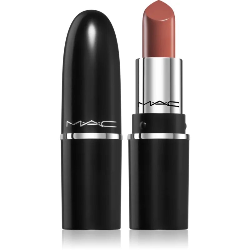 MAC Cosmetics MACximal Mini Silky Matte Lipstick матиращо червило цвят Warm Teddy 1.7 гр.