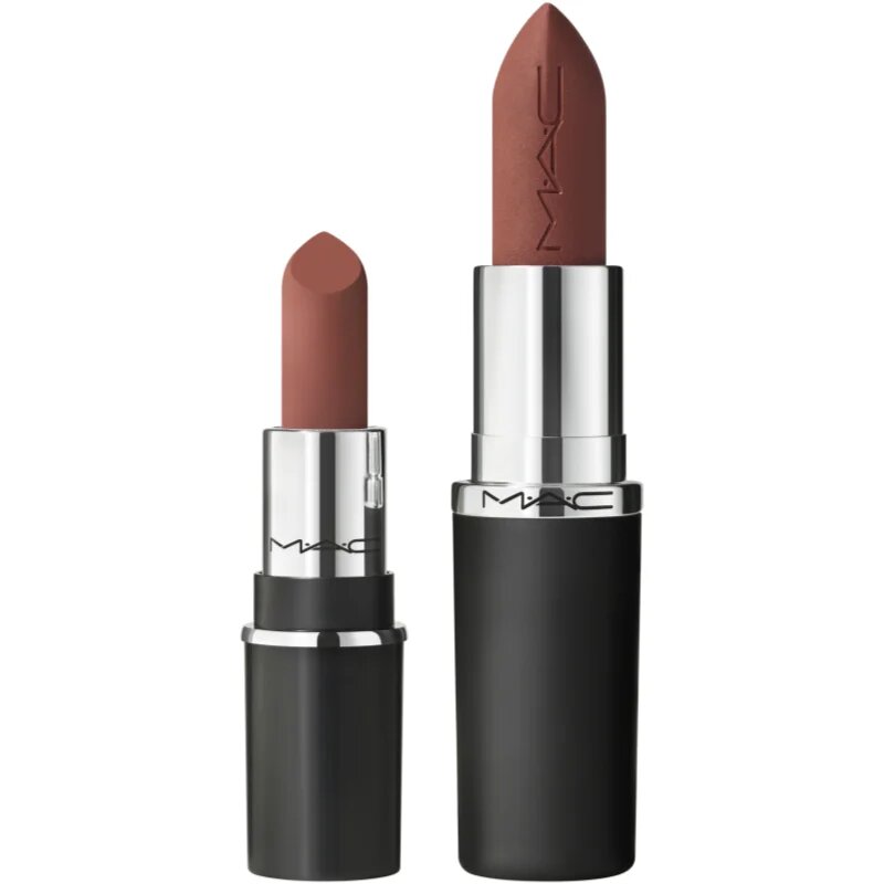 MAC Cosmetics MACximal Mini Silky Matte Lipstick матиращо червило цвят Warm Teddy 1.7 гр.