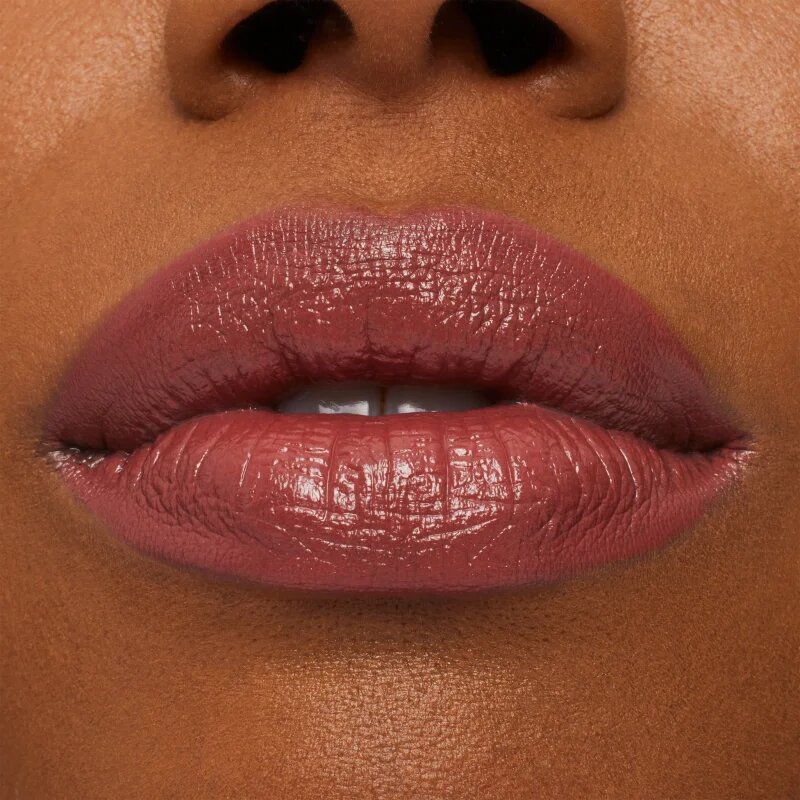 MAC Cosmetics MACximal Sleek Satin Lipstick Mini сатенено червило за перфектен външен вид цвят CREME IN YOUR COFFEE 1.5 гр.