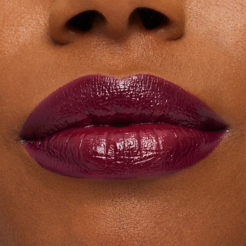 MAC Cosmetics MACximal Sleek Satin Lipstick Mini сатенено червило за перфектен външен вид цвят REBEL 1.5 гр.