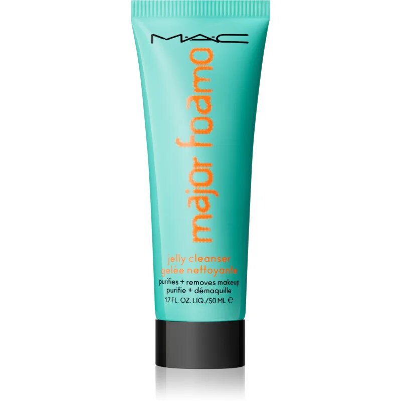 MAC Cosmetics Major Foamo Jelly Cleanser почистващ и премахващ грима гел 50 мл.