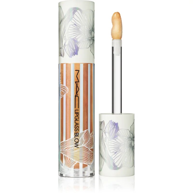 MAC Cosmetics Metamorphosis Spring Collection Lipglass Blow масло от нар с увеличаващ ефект цвят Snapdragon 5 мл.