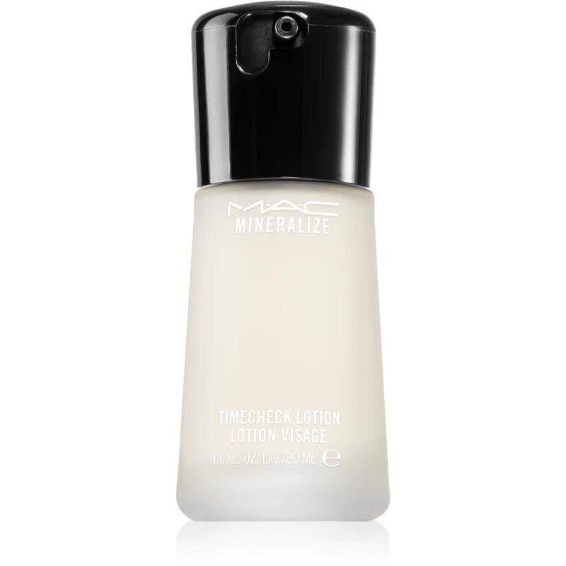 MAC Cosmetics Mineralize Timecheck Lotion интензивен хидратиращ крем за изглаждане на кожата и минимизиране на порите 30 мл.