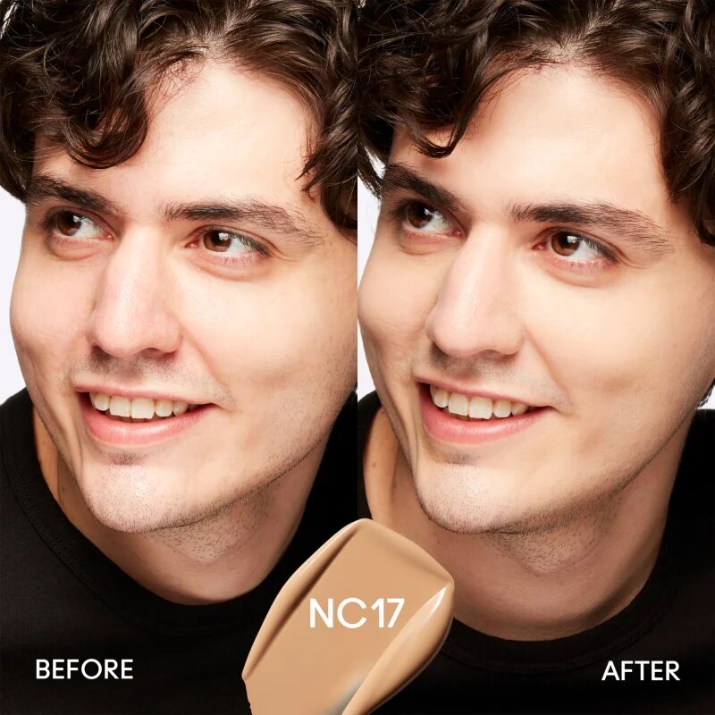 MAC Cosmetics Mini Studio Fix Fluid SPF 15 24HR Matte Foundation + Oil Control матиращ фон дьо тен SPF 15 цвят NC17 15 мл.