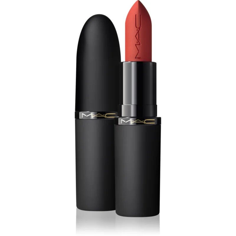 MAC Cosmetics Powder Kiss Hazy Matte матиращо червило цвят Devoted To Chili 3.5 гр.