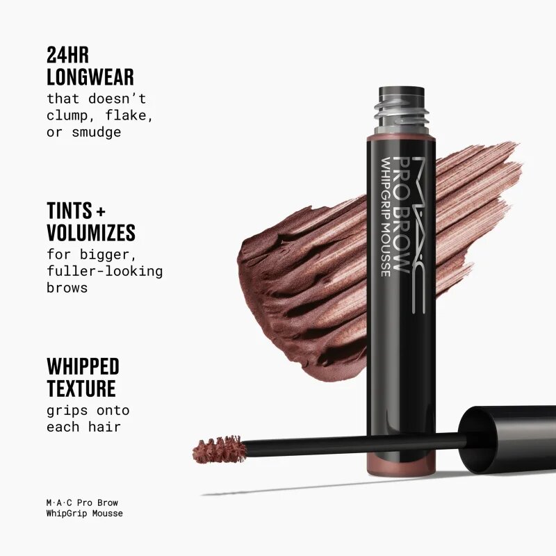 MAC Cosmetics Pro Brow Whipgrip Mousse гел за вежди цвят Strut 4 гр.