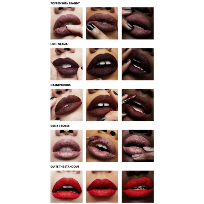 MAC Cosmetics Retro Matte Liquid Lipcolour матиращо течно червило цвят Caviar 5 мл.