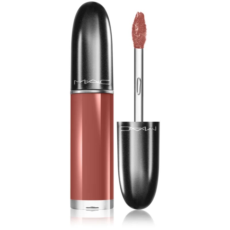 MAC Cosmetics Retro Matte Liquid Lipcolour матиращо течно червило цвят Topped with Brandy 5 мл.