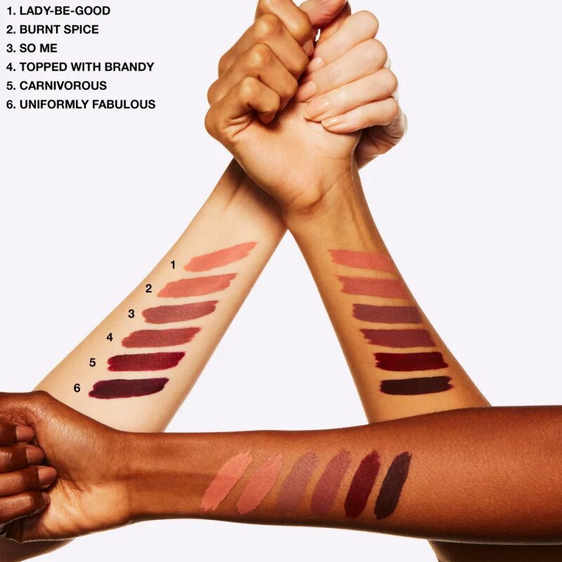 MAC Cosmetics Retro Matte Liquid Lipcolour матиращо течно червило цвят Topped with Brandy 5 мл.