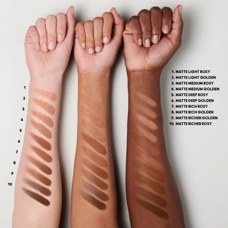 MAC Cosmetics Skinfinish Sunstruck Matte Bronzer бронзираща пудра с матиращ ефект цвят Rich Rosy 8 гр.
