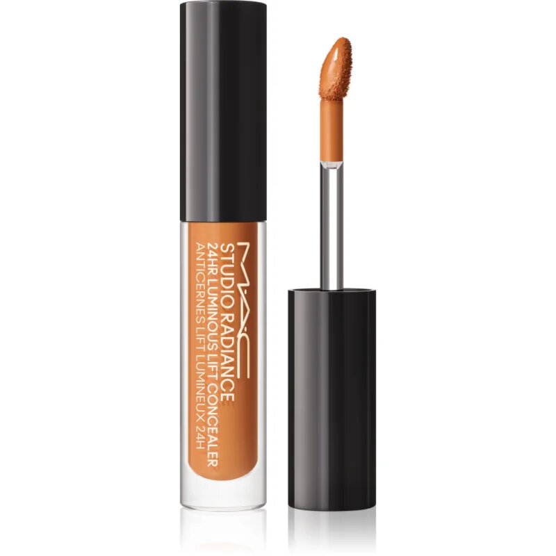 MAC Cosmetics Studio Radiance 24HR Luminous Lift Concealer Mini течен коректор цвят NC45 1.8 мл.