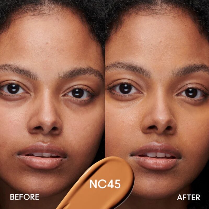 MAC Cosmetics Studio Radiance 24HR Luminous Lift Concealer Mini течен коректор цвят NC45 1.8 мл.