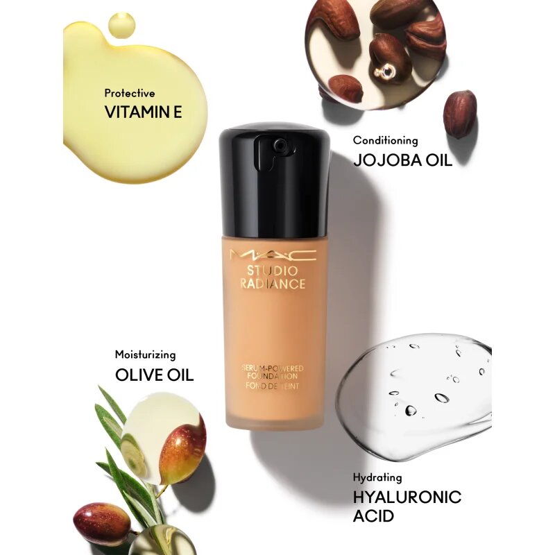MAC Cosmetics Studio Radiance Serum-Powered Foundation хидратиращ фон дьо тен цвят NC42 30 мл.