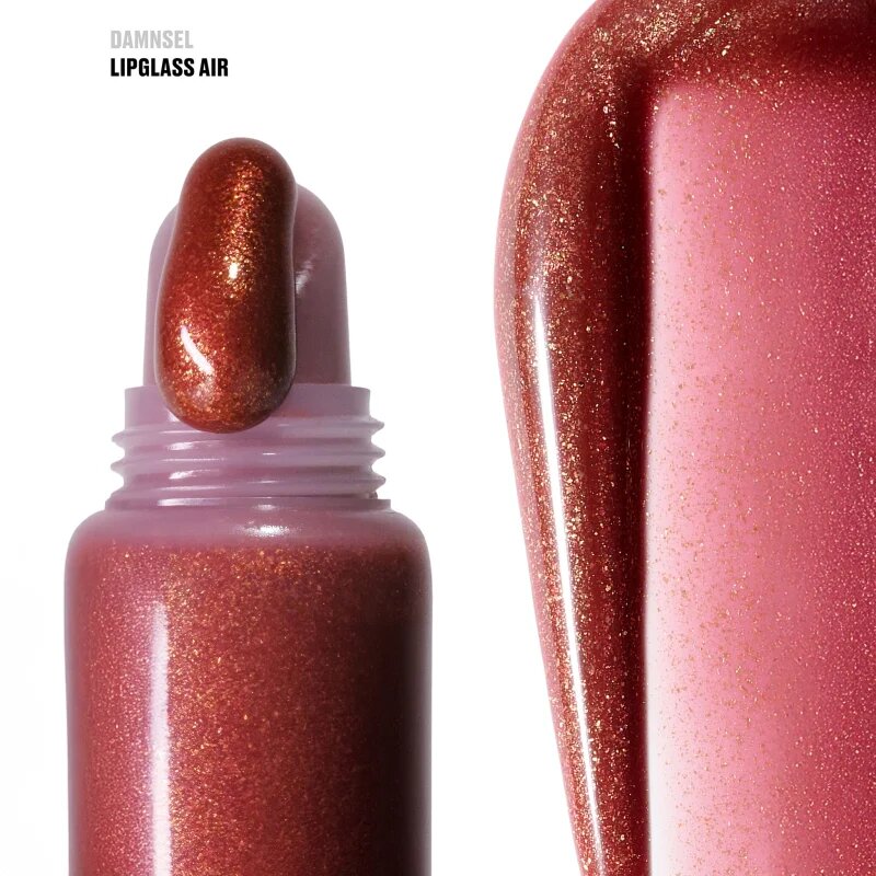 MAC Cosmetics Viva Glam Lipglass Air гланц за устни с брокат 15 мл.
