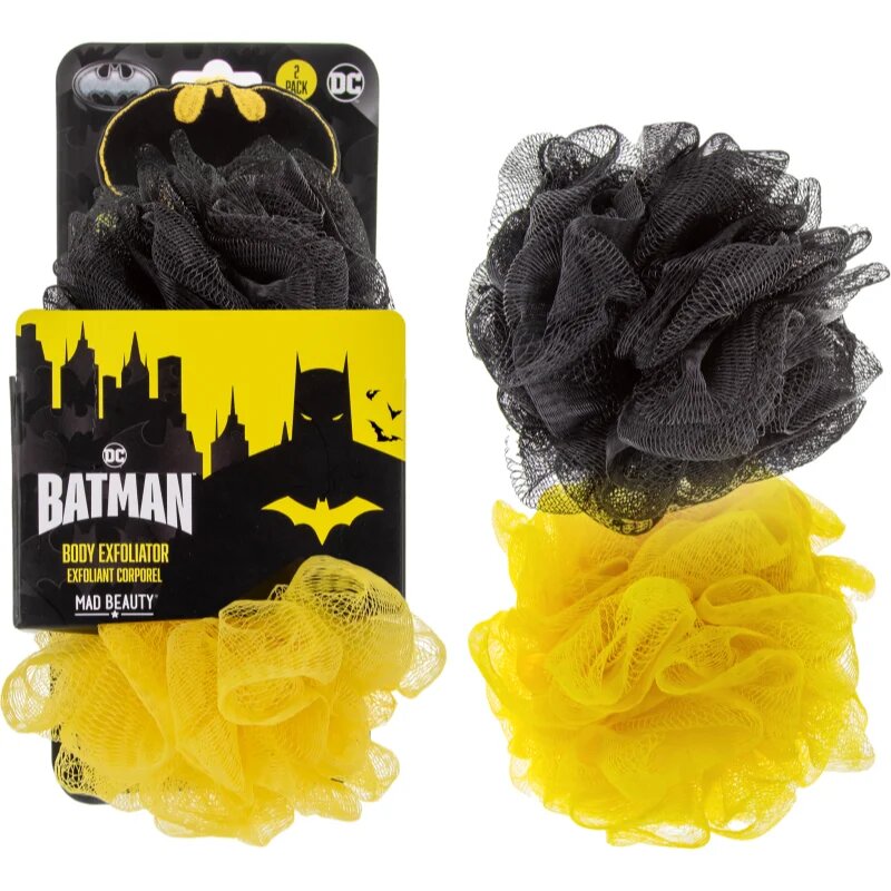 Mad Beauty Batman гъба за масаж и миене дуо