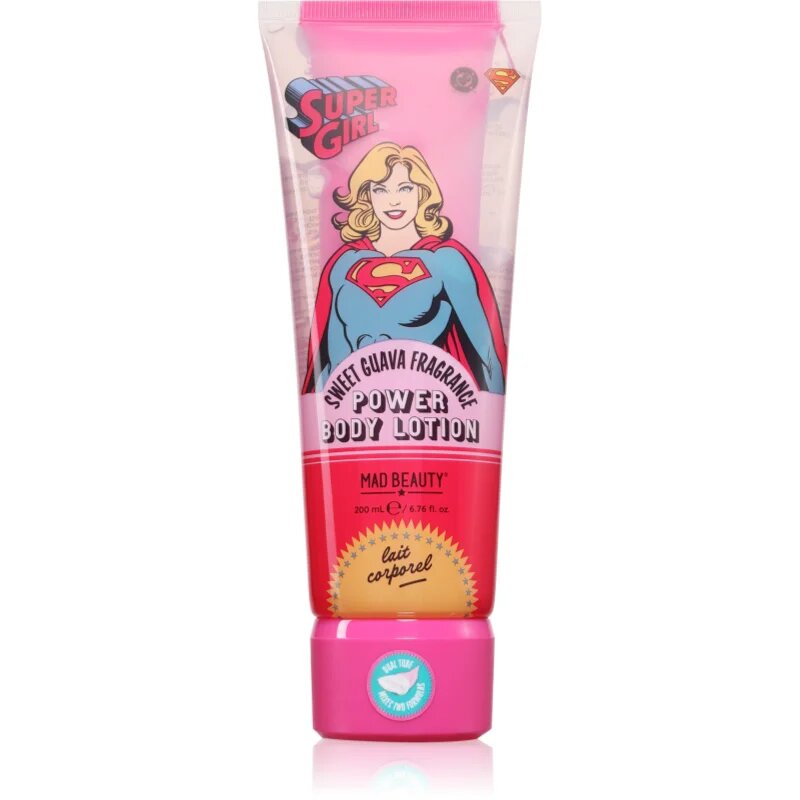 Mad Beauty DC Femme Power Supergirl хидратиращо мляко за тяло 200 мл.