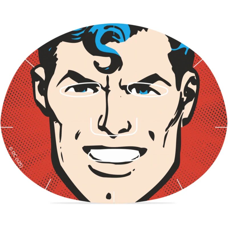 Mad Beauty DC Superman платнена маска с хиалуронова киселина 25 мл.