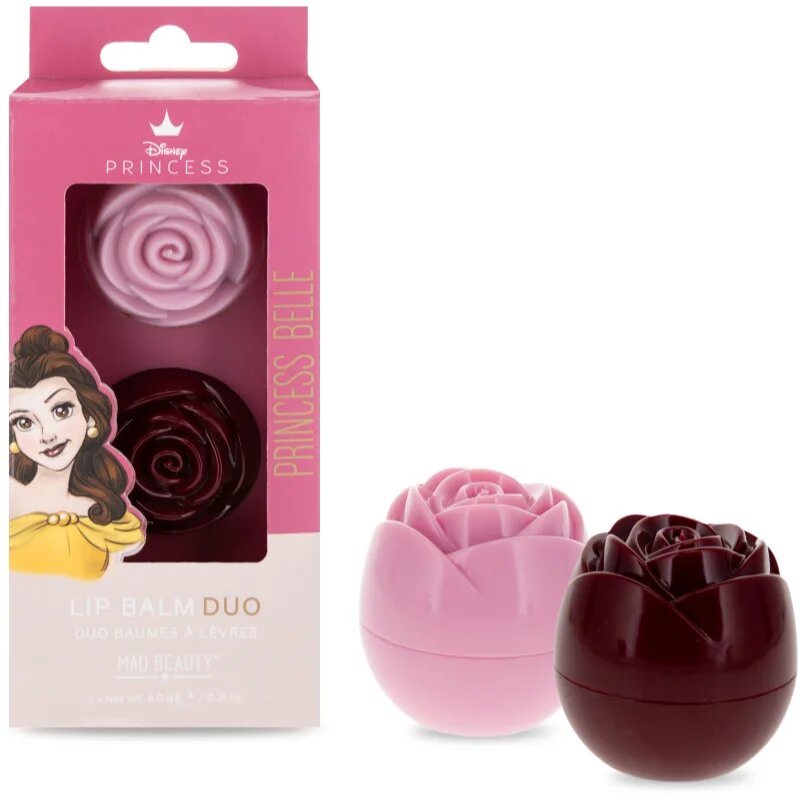 Mad Beauty Disney Princess Belle балсам за устни 2x6 гр.