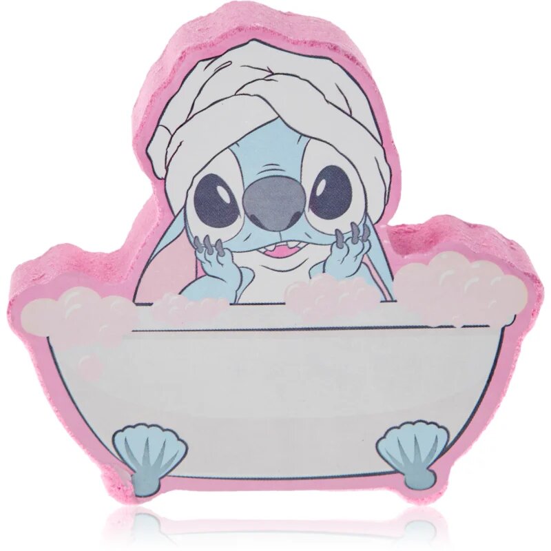 Mad Beauty Disney Stitch бомбичка за вана аромати Tuberose & Jasmine 150 гр.