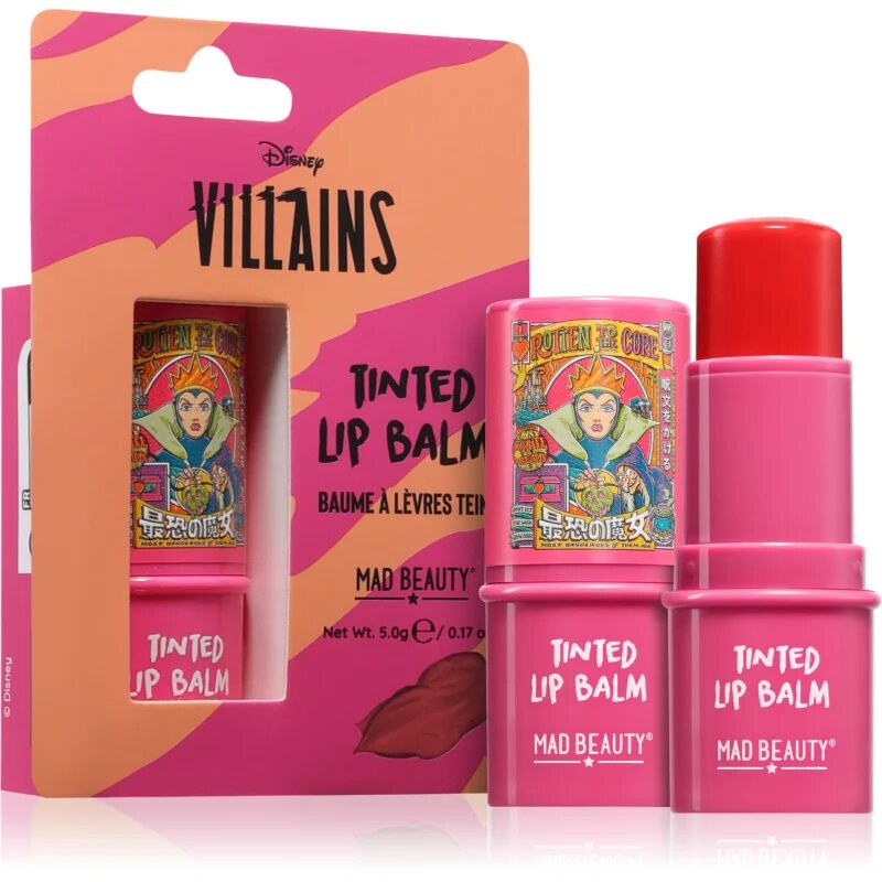 Mad Beauty Disney Villains Evil Queen тониращ балсам за устни 5 гр.