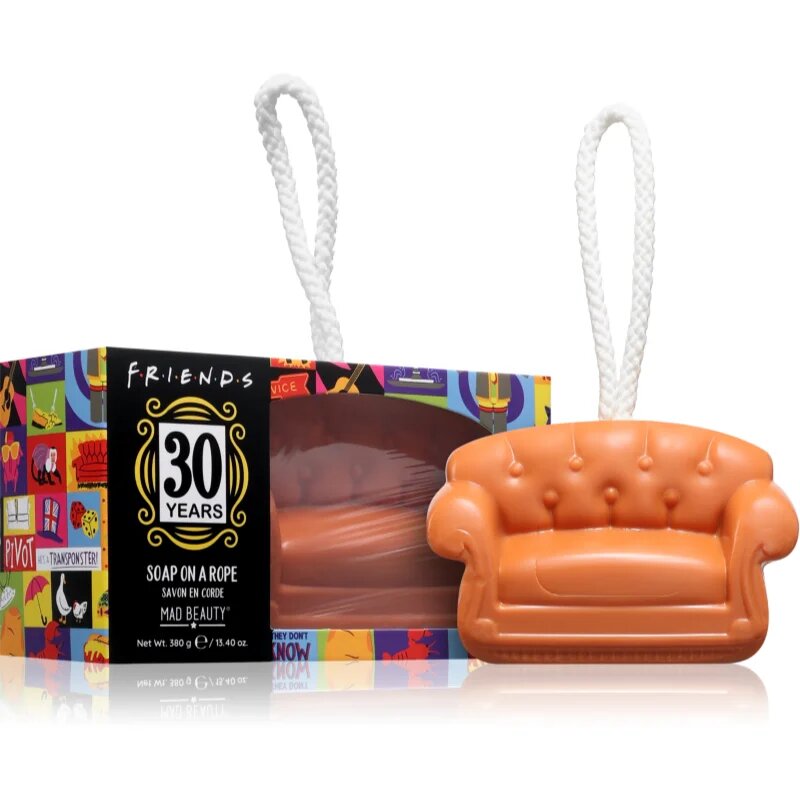 Mad Beauty Friends 30 Years почистващ твърд сапун за тяло 1 бр.