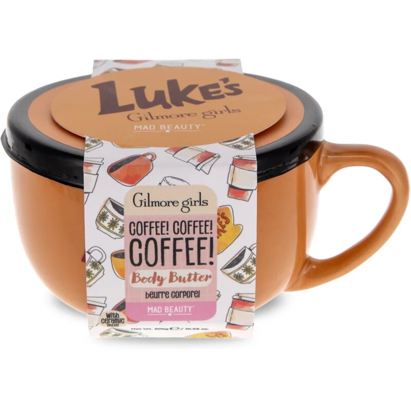 Mad Beauty Gilmore Girls масло за тяло аромати Peony & Cherry Blossom 300 гр.