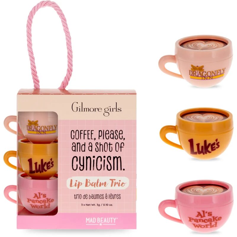 Mad Beauty Gilmore Girls подаръчен комплект за устни