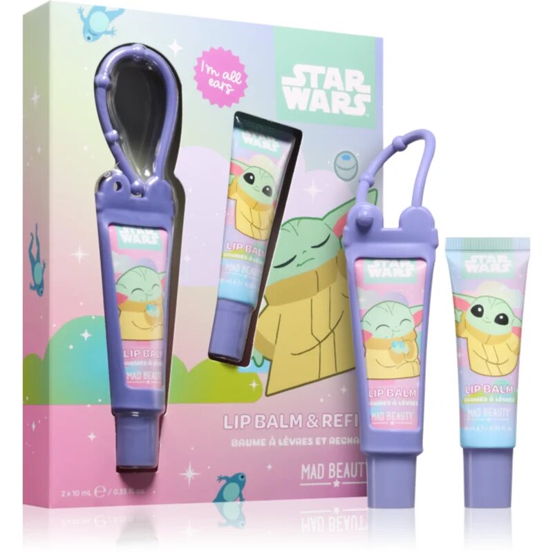Mad Beauty Grogu Galaxy подаръчен комплект за устни