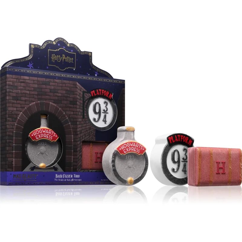 Mad Beauty Harry Potter Fizzer Trio бластър за вана 3x100 гр.