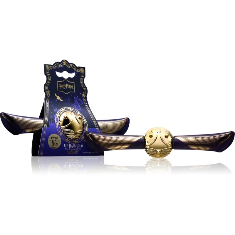 Mad Beauty Harry Potter Snitch хидратиращ балсам за устни дуо 20 мл.