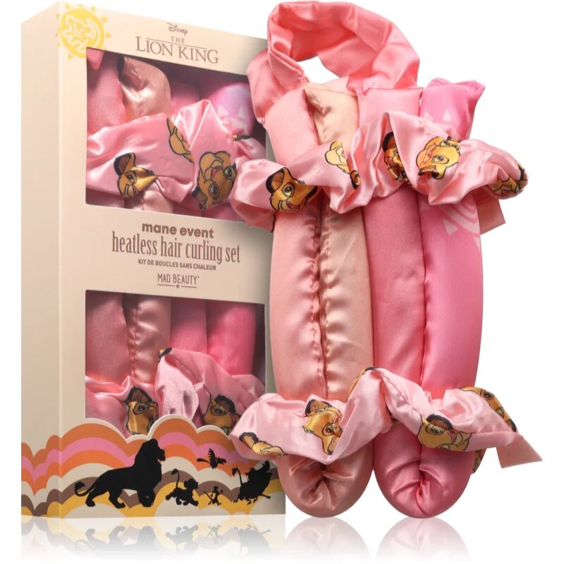 Mad Beauty Lion King Heatless Hair Curling Set комплект за къдрене на косата