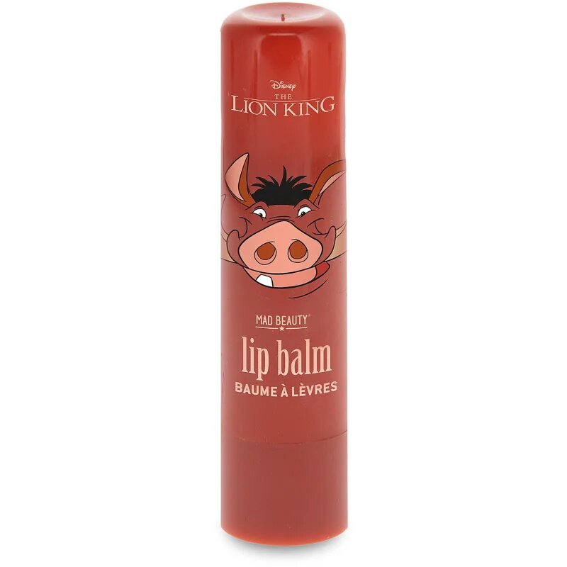 Mad Beauty Lion King Pumba хидратиращ балсам за устни 4 гр.