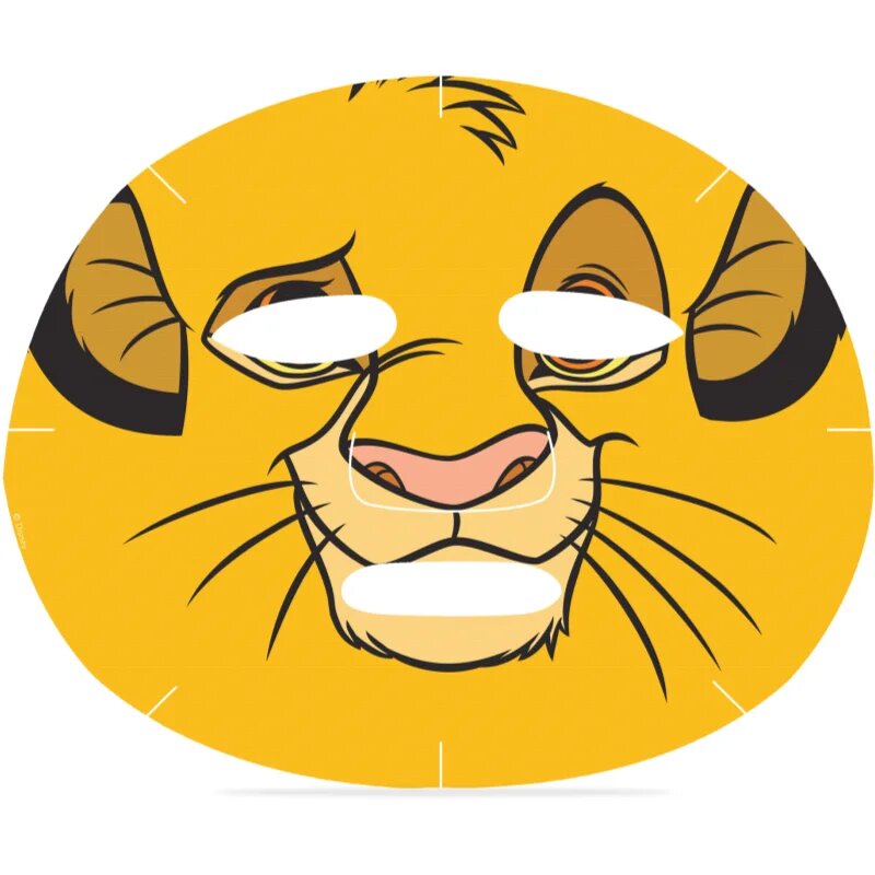 Mad Beauty Lion King Simba ревитализираща платнена маска 25 мл.
