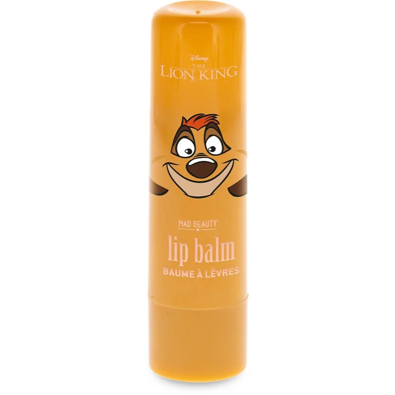 Mad Beauty Lion King Timon хидратиращ балсам за устни 4 гр.
