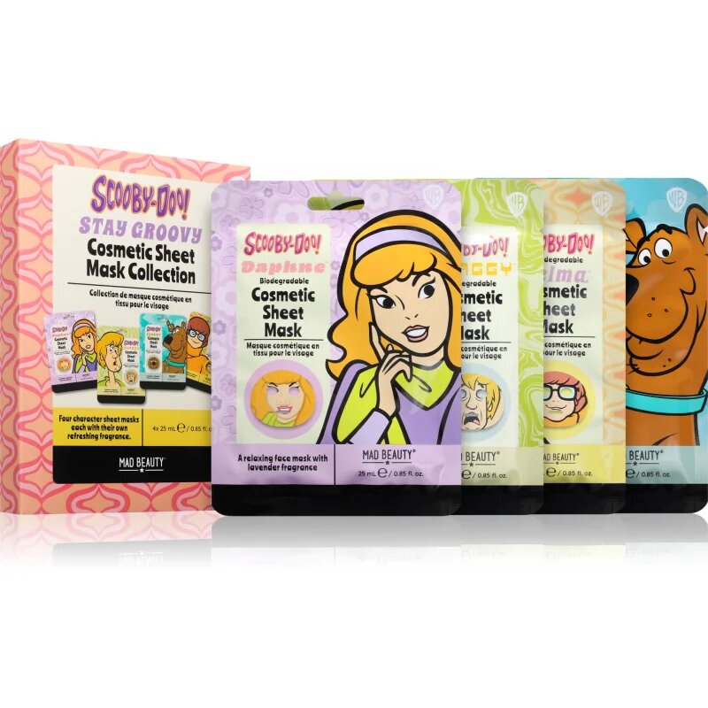 Mad Beauty Scooby Doo комплект платнени маски