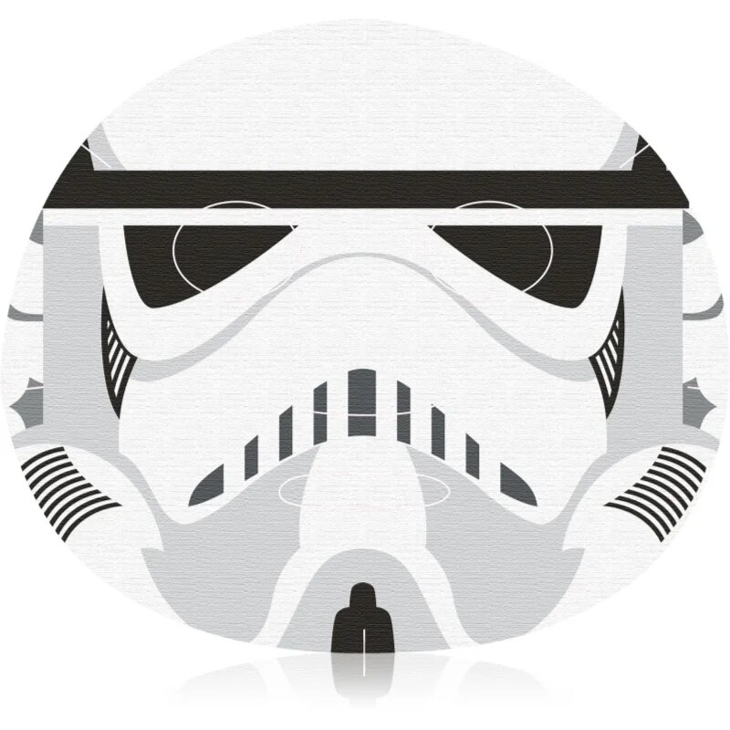 Mad Beauty Star Wars Storm Trooper хидратираща платнена маска с екстракт от зелен чай 25 мл.
