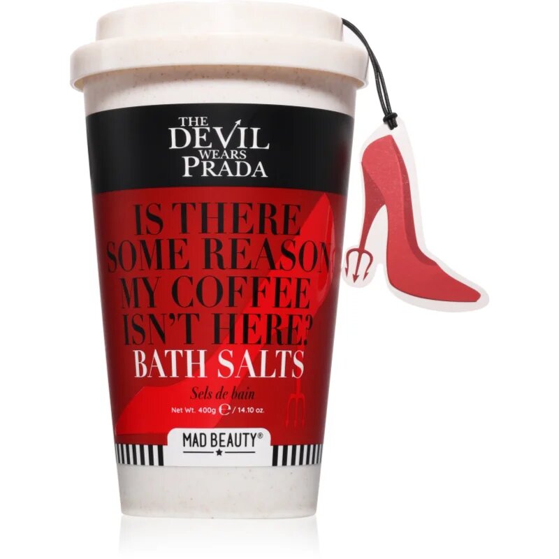 Mad Beauty The Devil Wears Prada сол за релаксираща вана 400 гр.