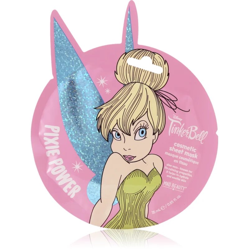 Mad Beauty Tinker Bell хидратираща платнена маска 1 бр.