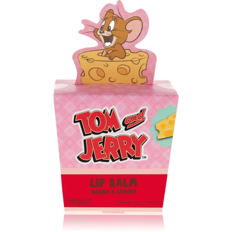 Mad Beauty Tom & Jerry Lip Balm хидратиращ балсам за устни 4 гр.