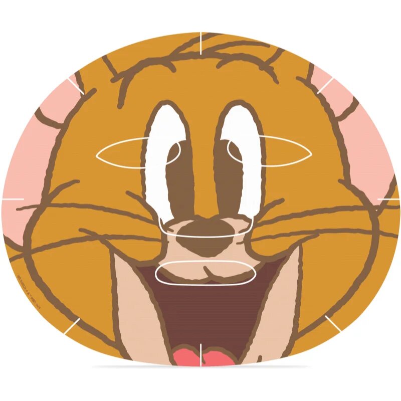 Mad Beauty Tom & Jerry Sheet Mask - Jerry хидратираща платнена маска с хиалуронова киселина 1 бр.