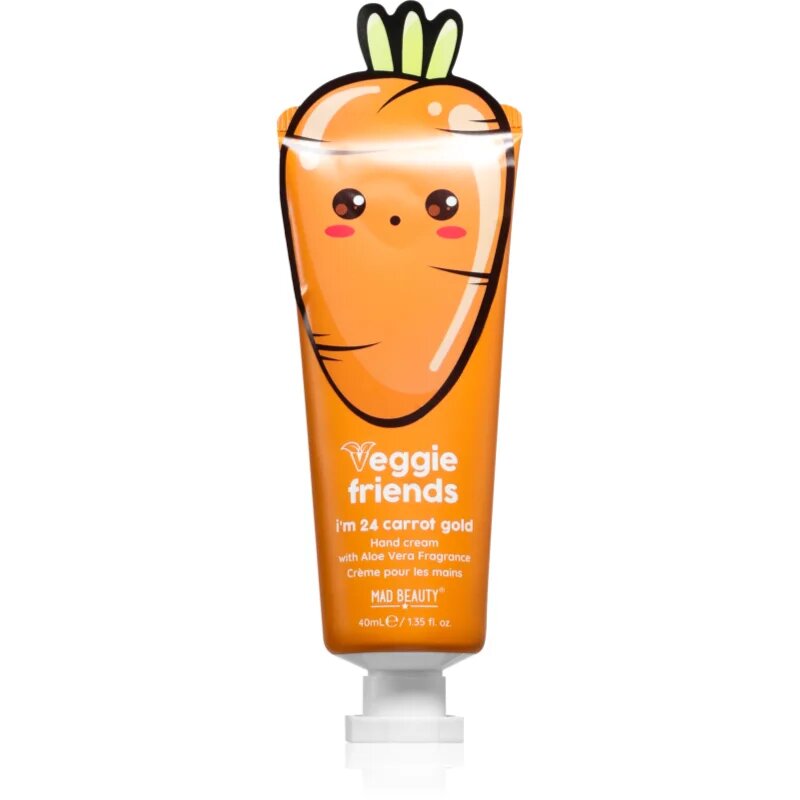 Mad Beauty Veggie Friends Carrot хидратиращ крем за ръце 40 мл.