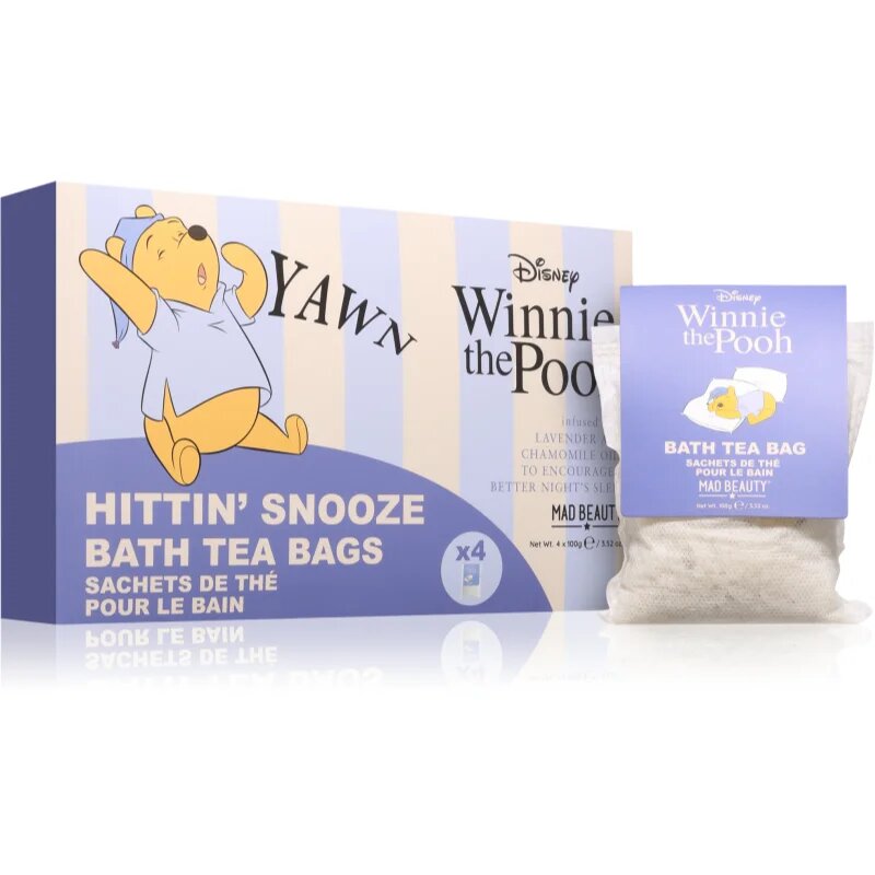 Mad Beauty Winnie The Pooh добавка за баня 4x100 гр.
